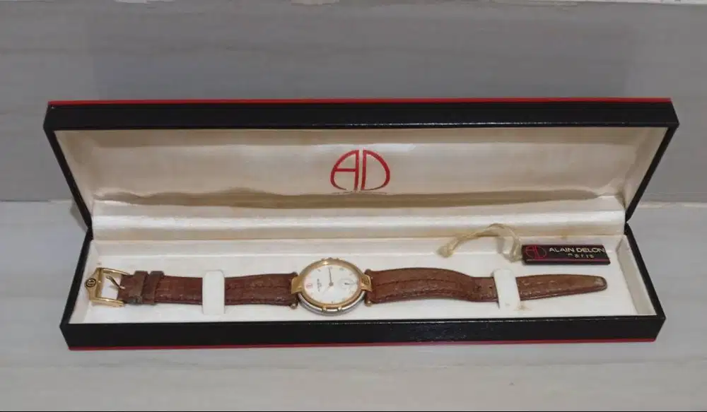 Jual Murah Jam Tangan Analog Merk Alain Delon - Ori...