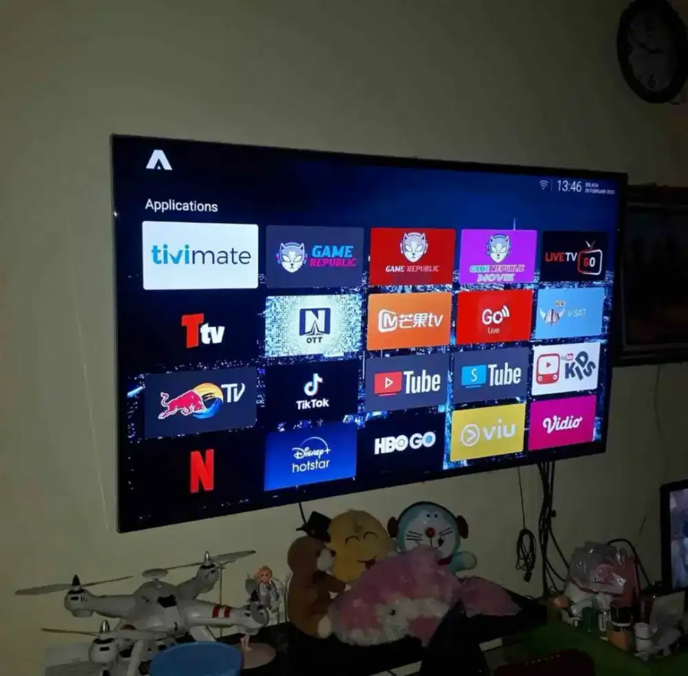 Toshiba 50inc set stb android