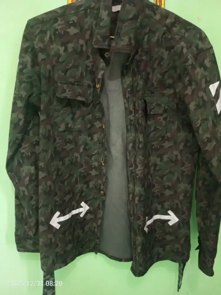 Kemeja jaket loreng