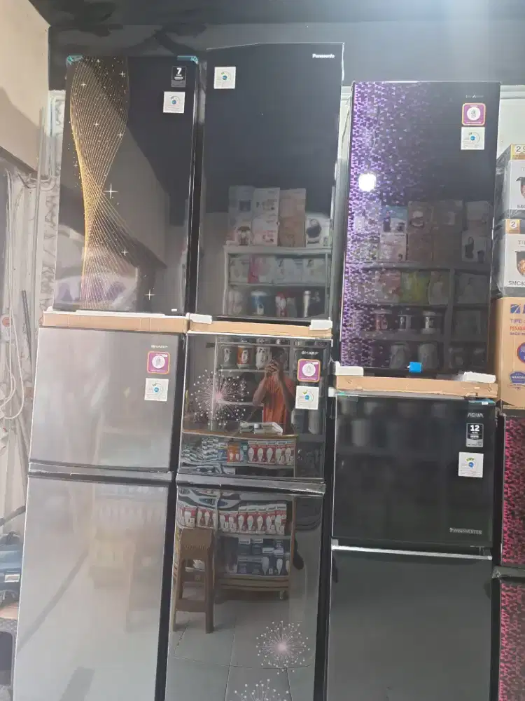 Kulkas baru kes dan kredit