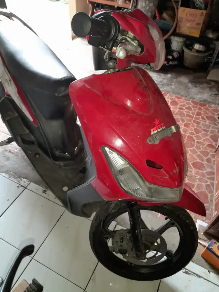 yamaha mio smile 2009 b depok surat Lengkap, pajak off lama, stater OK