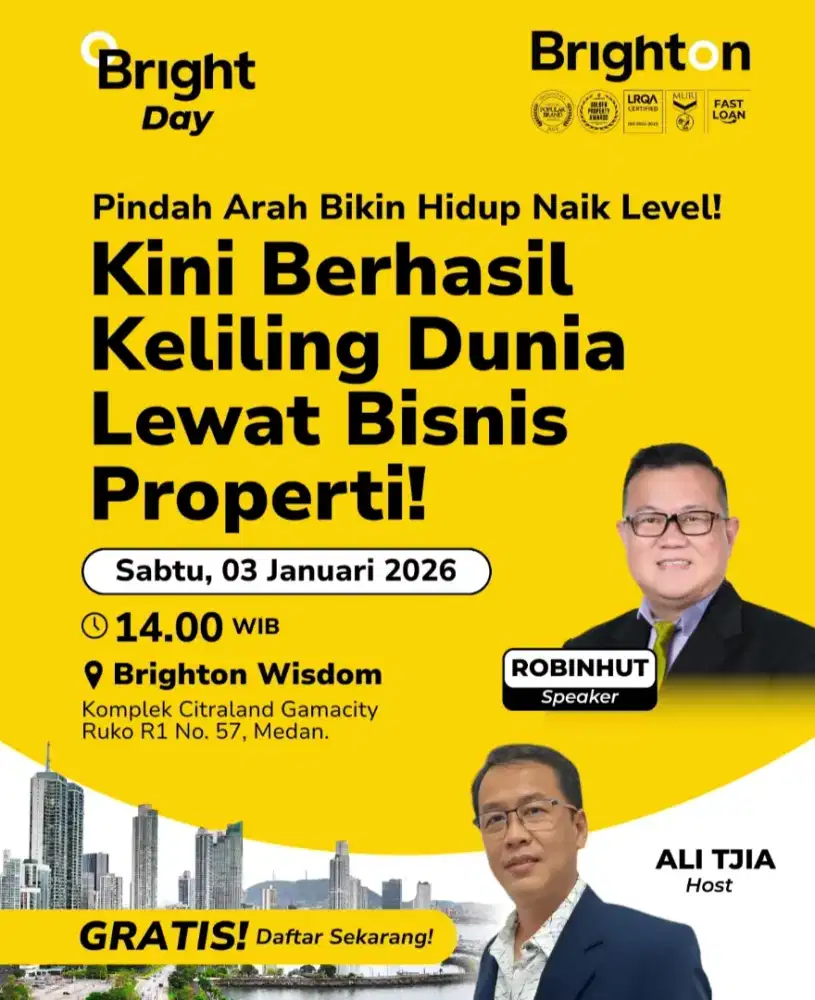 Di Cari Mitra Bisnis Serius Medan ( Agen property )