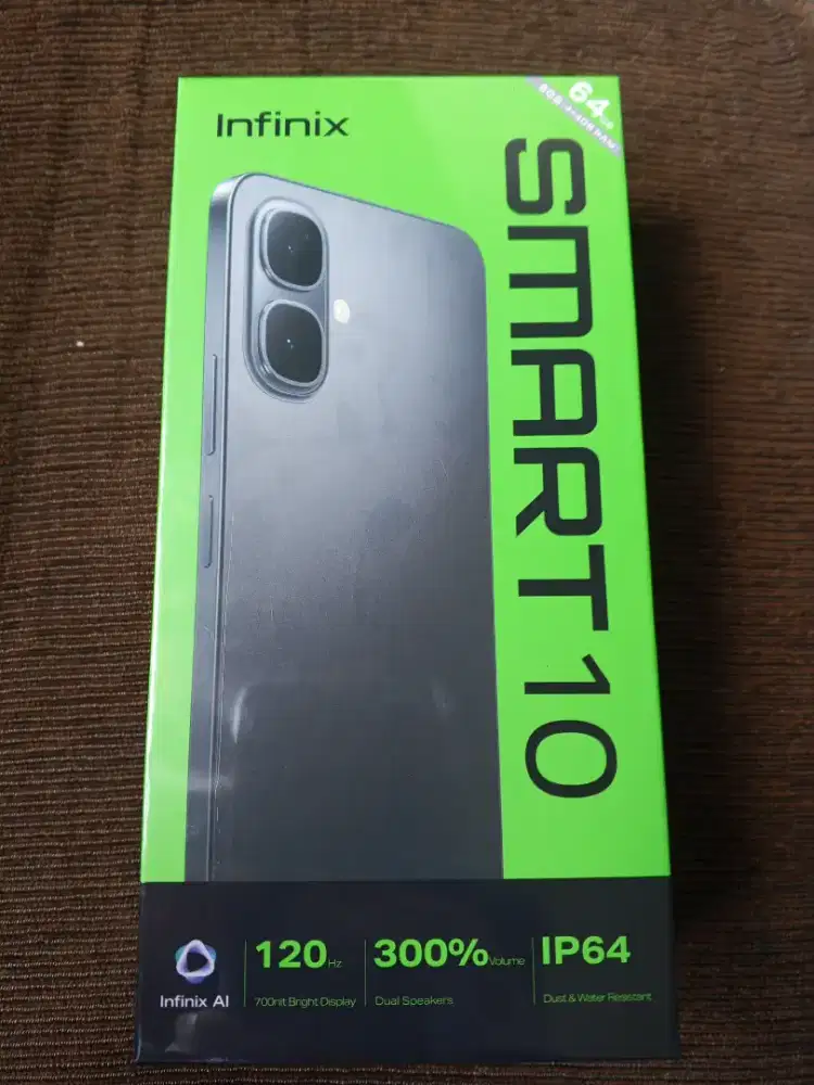 Infinix smart 10 4/64 black