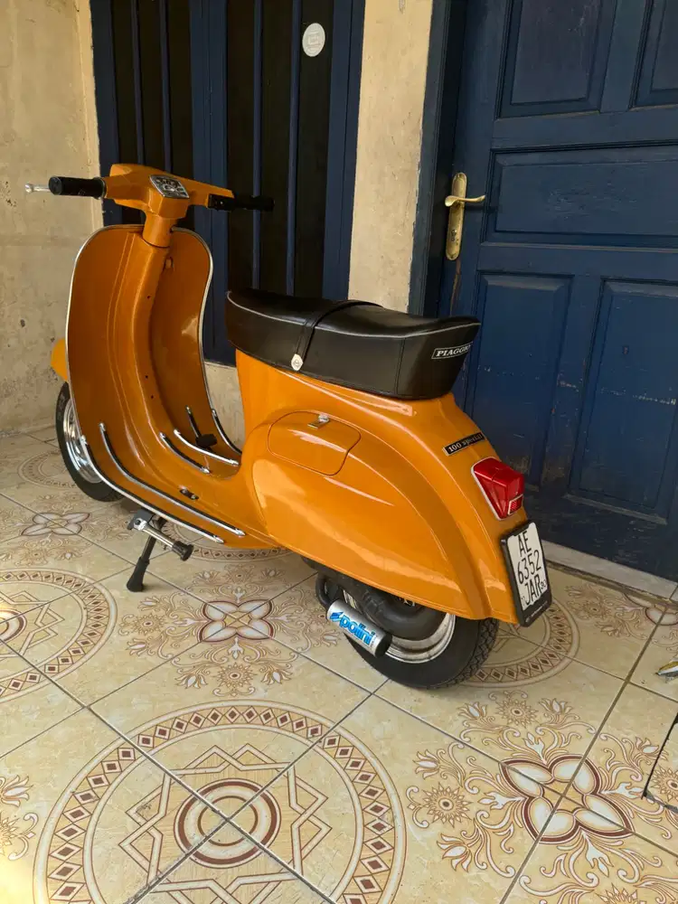 Vespa PTS 100 133cc th 1980 pajak panjang