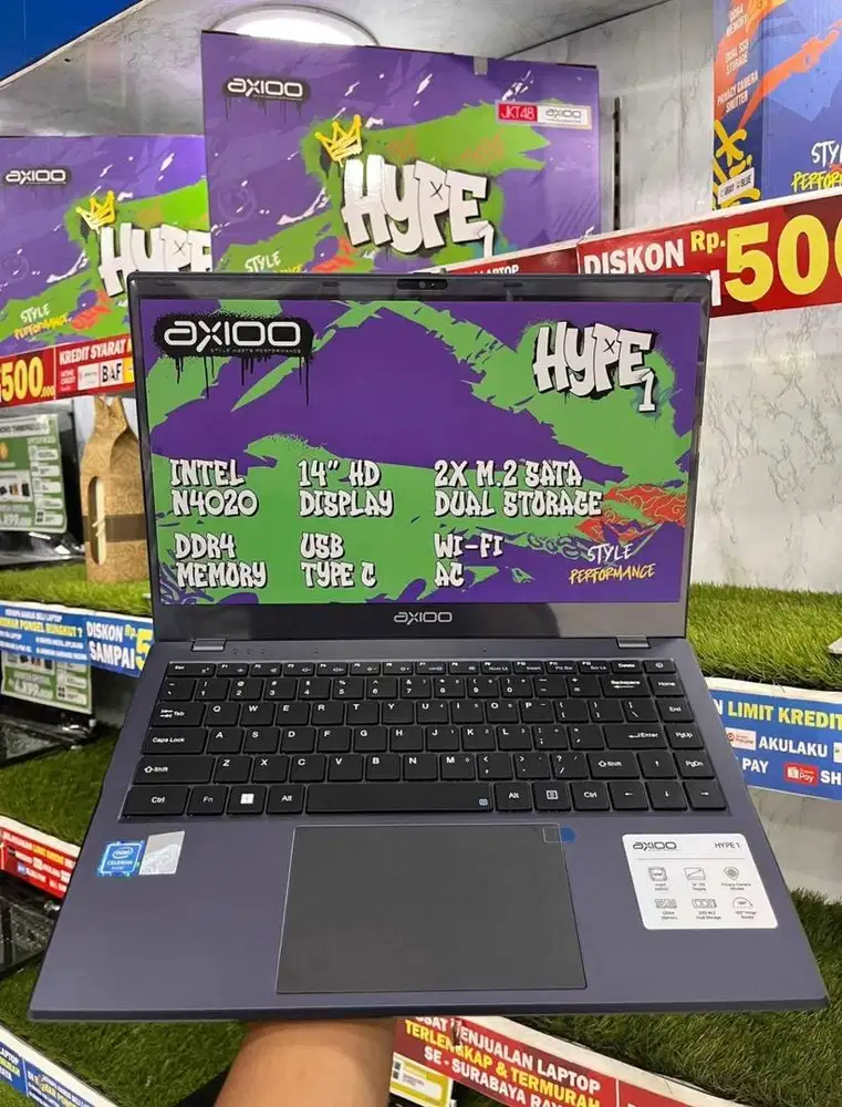 AXIOO HYPE 1 COCOK UNTUK KANTORAN | KREDIT TANPA DP