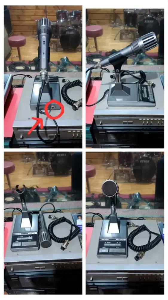 Desk Microphone Trio/Kenwood Mc60