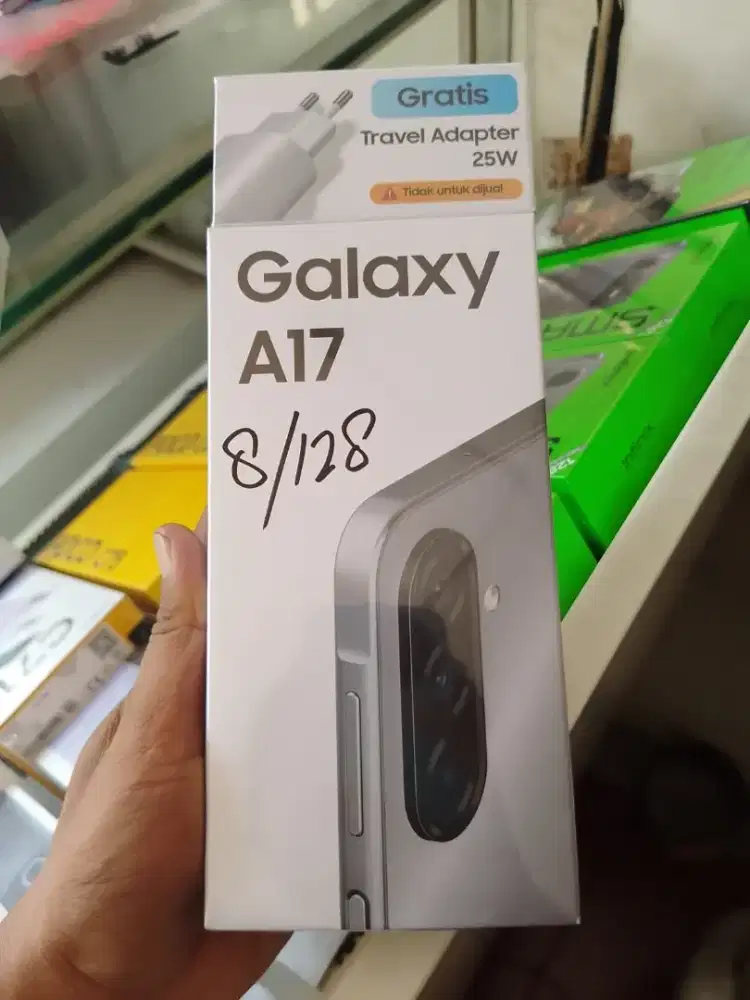 New Samsung galaxy A17 ram8/128 garansi resmi 1 tahun