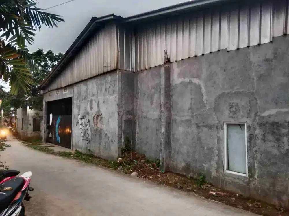Disewakan Gudang workshop & warehouse  di Jalan Arco Dalam, Pengasinan, Sawangan, Kota Depok
