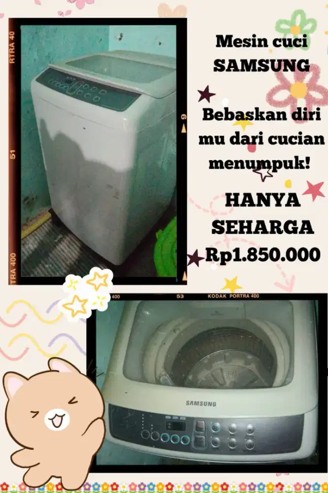 Mesin cuci satu tabung