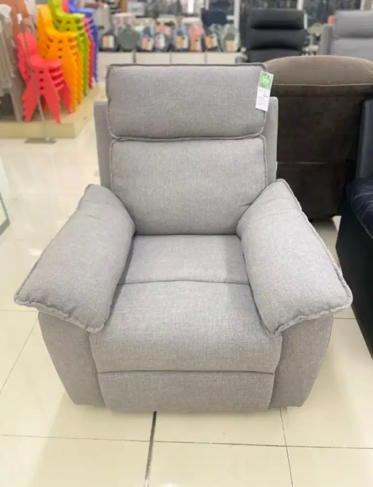 NEO LORRY SOFA 1S RECLINER GREY