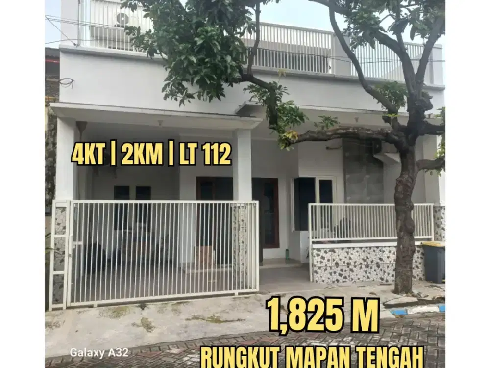 ‼️RUNGKUT MAPAN TENGAH ‼️RUMAH BARU MINIMALIS BELUM PERNAH DIPAKAI. SIAP HUNI TINGGAL MASUK. DEKAT UPN, MERR, SUPERINDO, TOL, BANDARA JUANDA, Dll