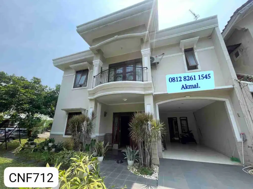 Rumah Besar 2 lantai siap huni di kota wisata cibubur