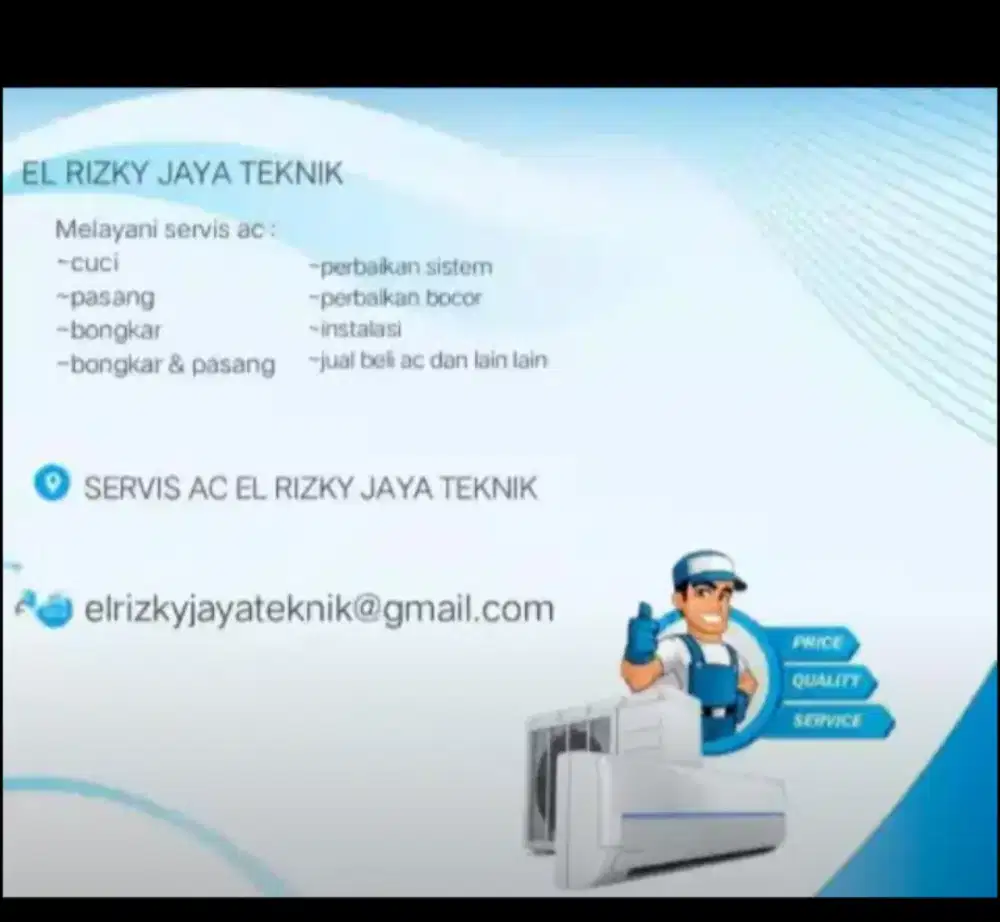 Jasa servis Air conditoner