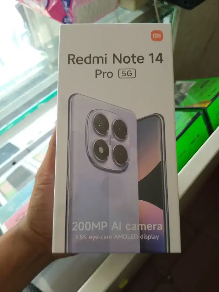 New Redminote 14 pro 5G ram8/256 garansi resmi 1 tahun