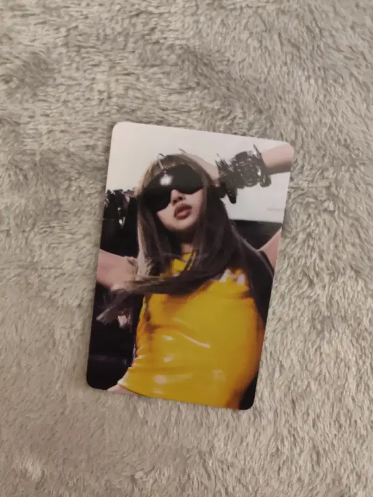 Official Photocard (PC) Blackpink Lisa Deadline tour