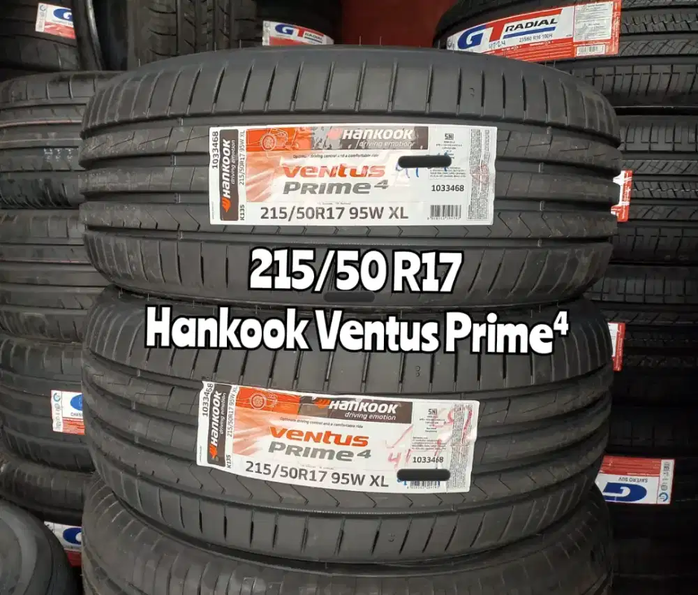 BAN BARU 215/50 R17 HANKOOK VENTUS PRIME⁴