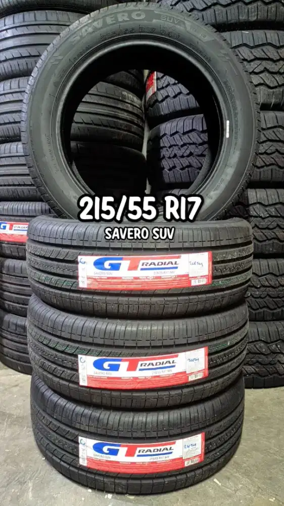 BAN BARU 215/55 R17 GT SAVERO SUV