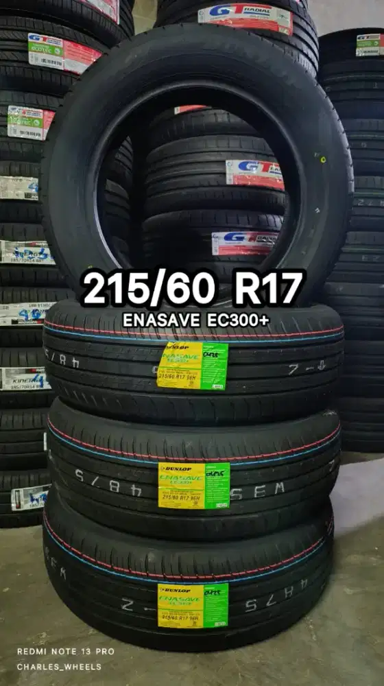 BAN BARU 215/60 R17 DUNLOP ENASAVE