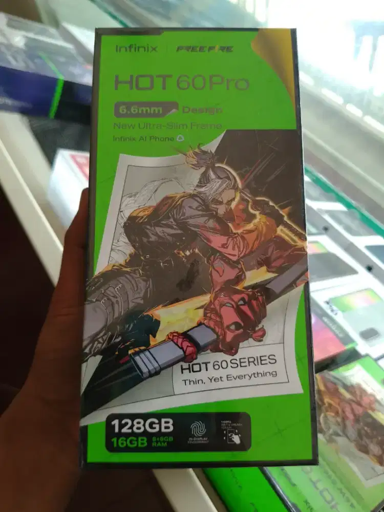 New Infinix hot 60 pro ram8/128 garansi resmi 1 tahun