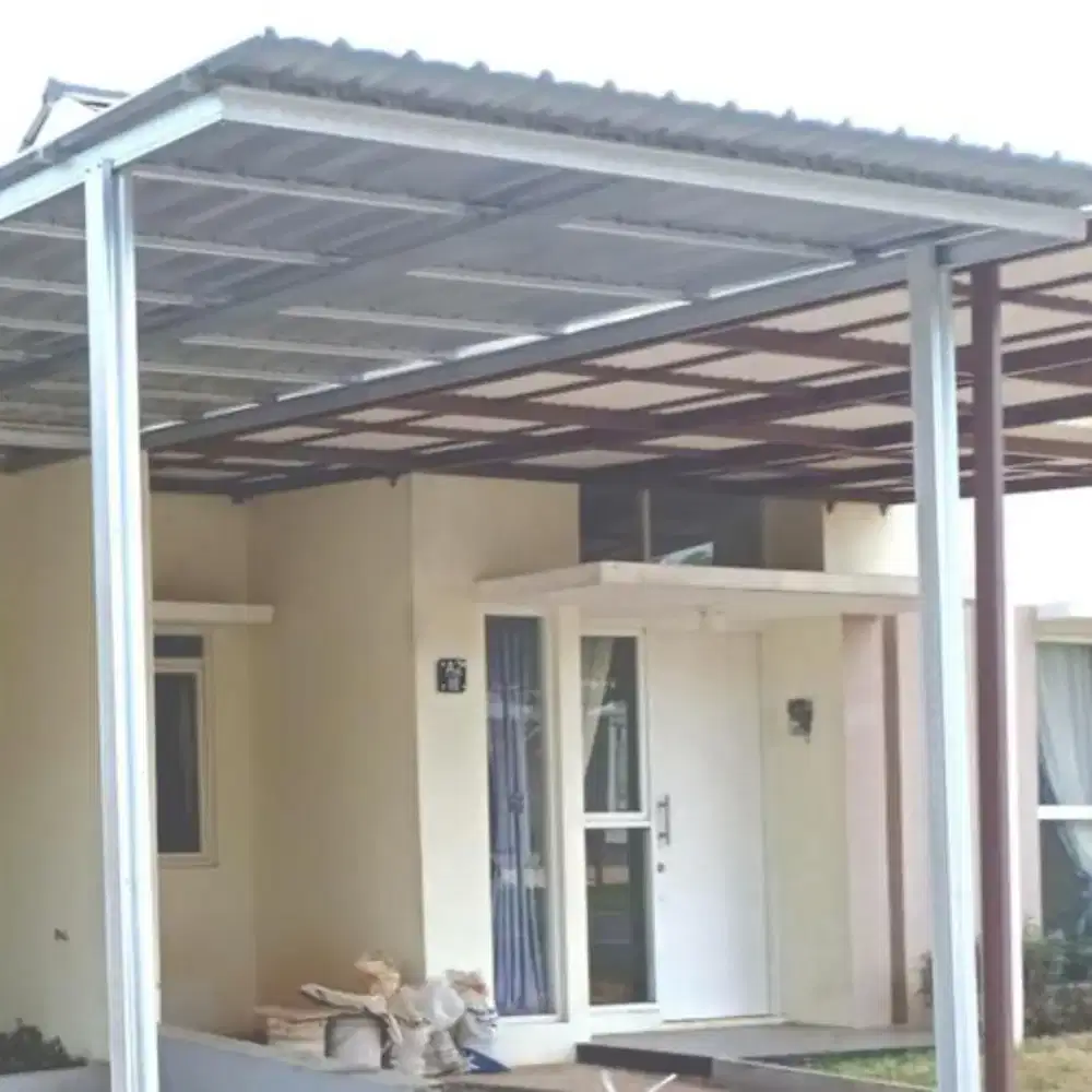 KANOPI  DAN ATAP RUMAH  BAJA RINGAN