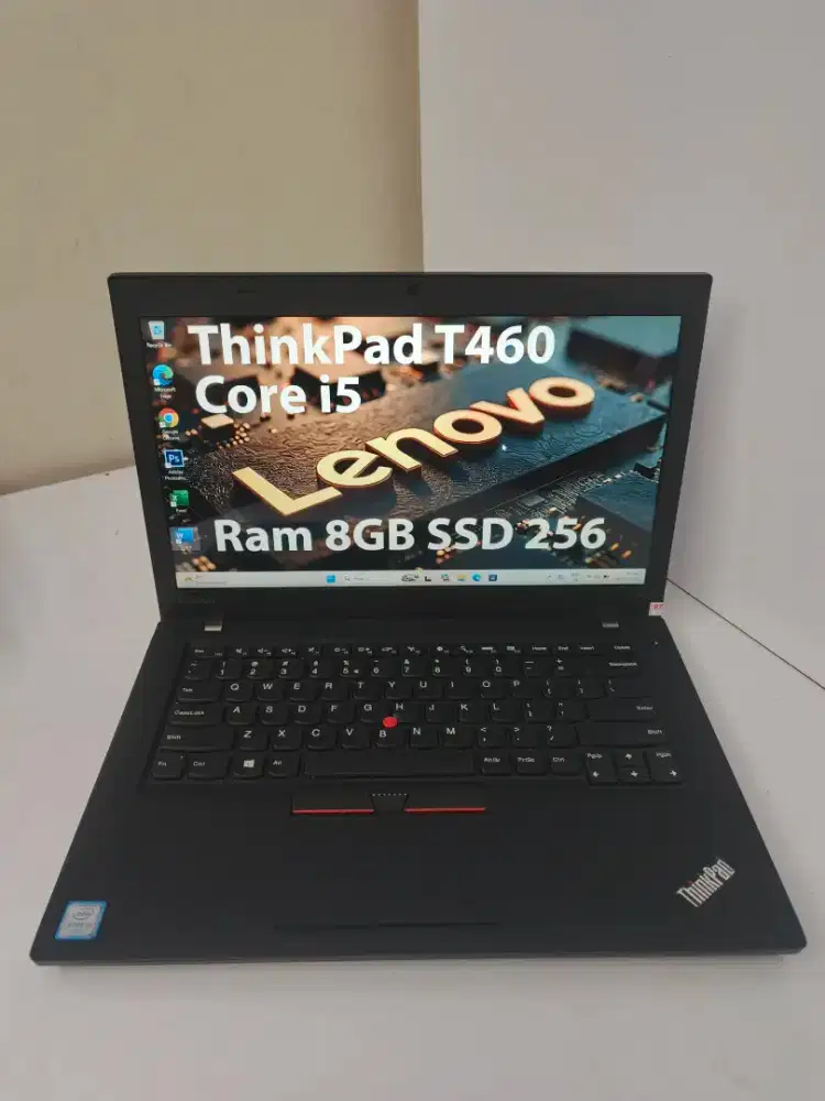 JUAL CEPAT! ThinkPad T460 i5 Gen6 — Laptop Kantor Bekas Terawat, Ori
