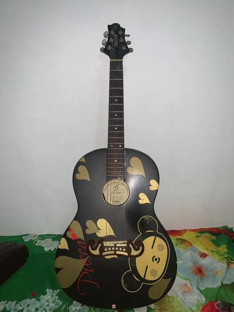 GITAR AKUSTIK SAMICH PUCCA NEGO