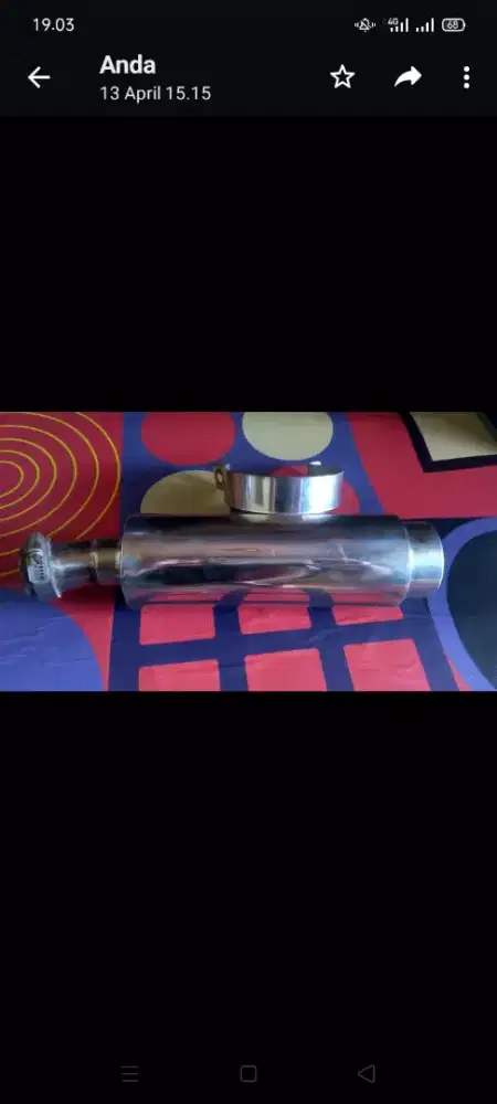 Jual knalpot mufler racing bekas ninja 4 tak