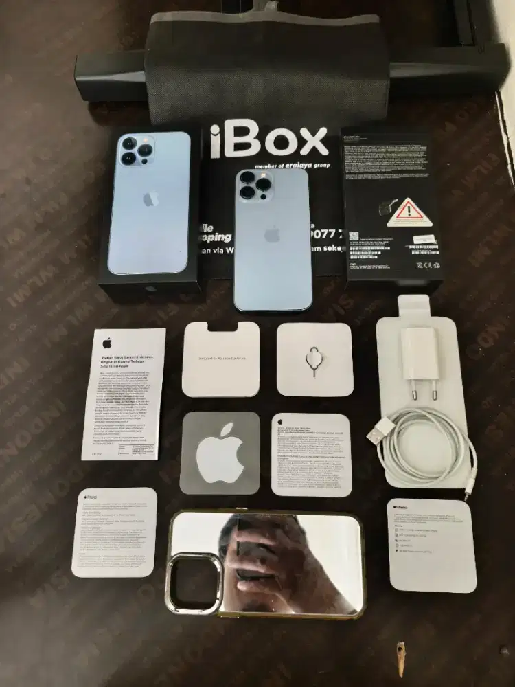 Iphone 13 Pro Max 256gb IBOX Resmi Fullset lengkap original