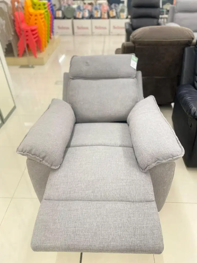 Neo Lorry Sofa Recliner Grey