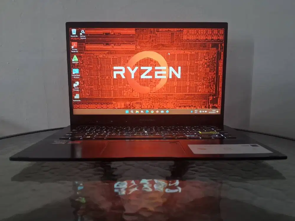 ASUS Ryzen 7 16Cpu 16GB 512GB Flip TM420U LikeNew Anti Gores TochScren