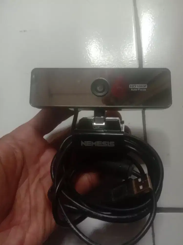 Webcam Nemesis Auto focus plug nplay normal cek sepuasnya siap garansi