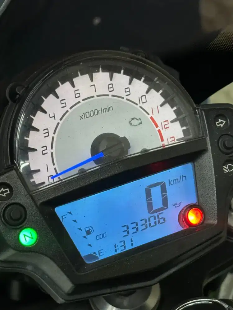 Perfect Condition!!Kawasaki ER6N 2012 Plat Jatim Full Paper-Mustika