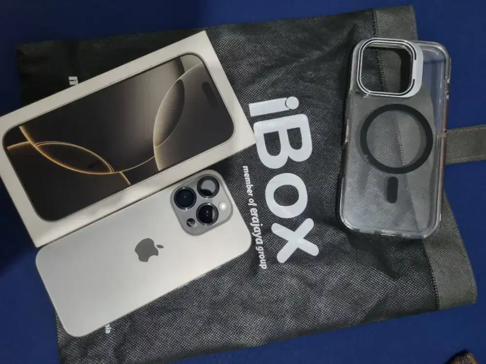 iPhone 16 Pro Ibox 128GB Natural Titanium Mulus