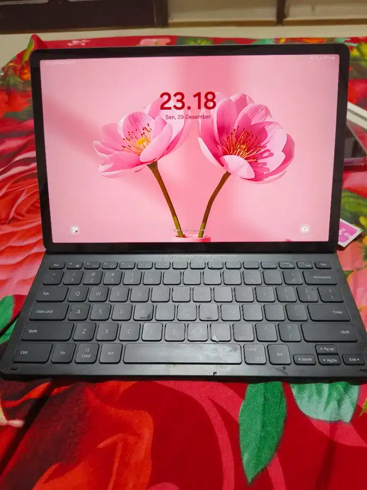 Samsung tab s7 fe 5g 6/128 ori fullset