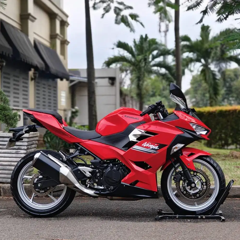 KAWASAKI NEW NINJA 250 FI MERAH 2021 KM 9K PAJAK PANJANG FULL MULUS