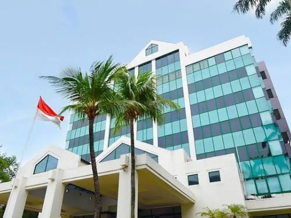 Sewa Kantor Gedung Ventura 185.56 Sqm Furnished Deket Transportasi Umum