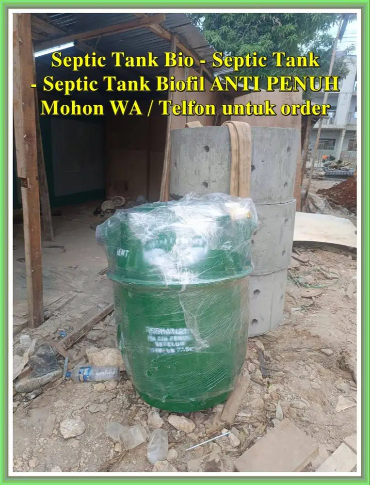 Septic Tank, Sepiteng Bio, Biotech, Biofil, Biotank,