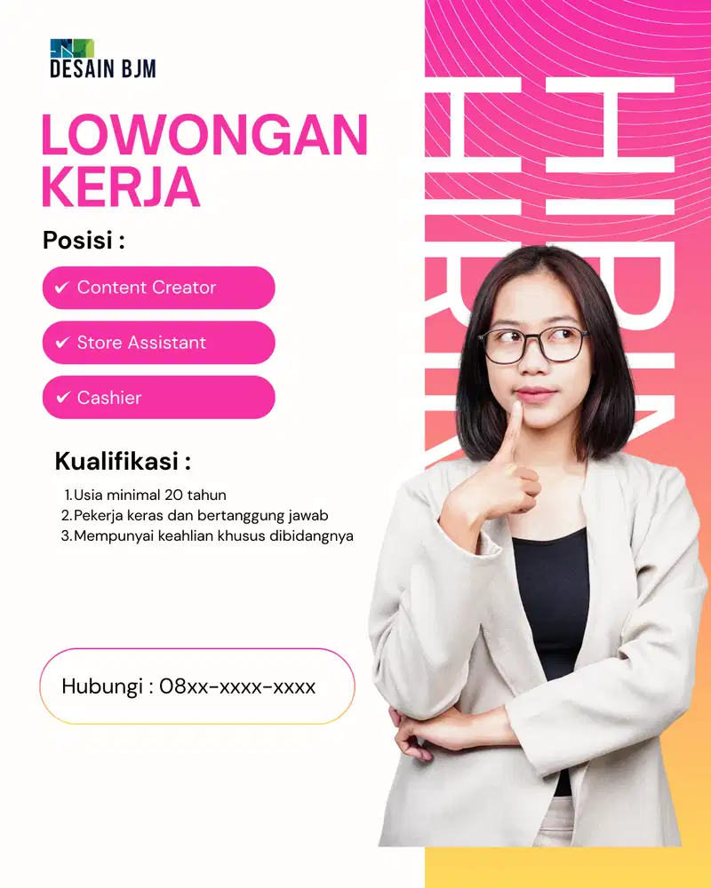 Jasa Desain Flyer/Poster/Banner