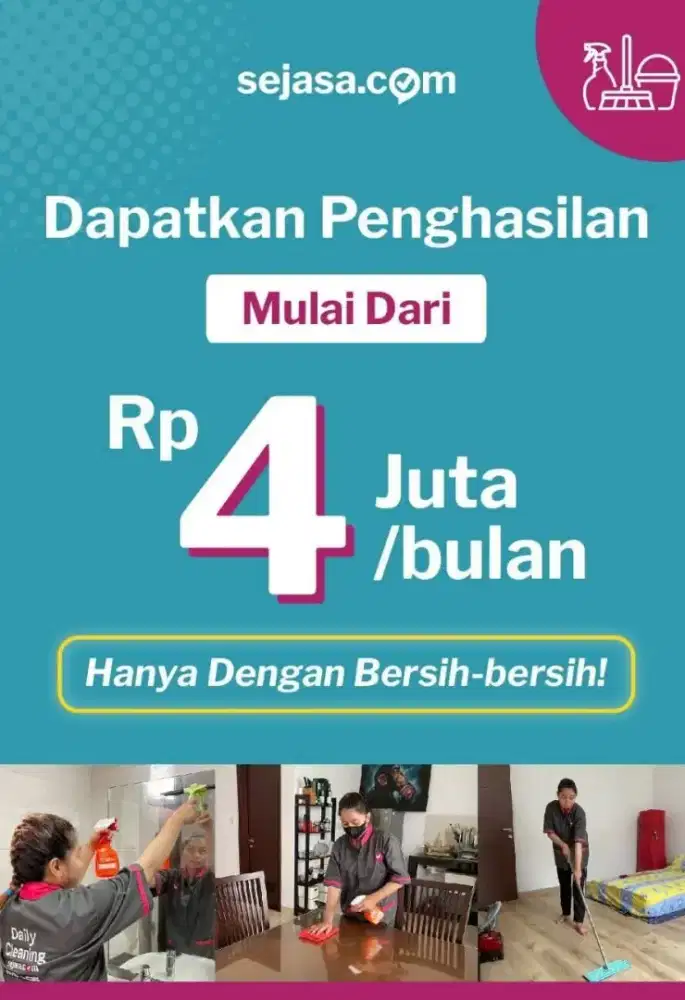 Sejasa Daily Cleaning Fulltime