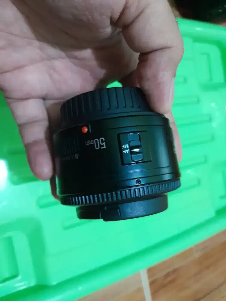 Lensa fix 50mm yn for canon
