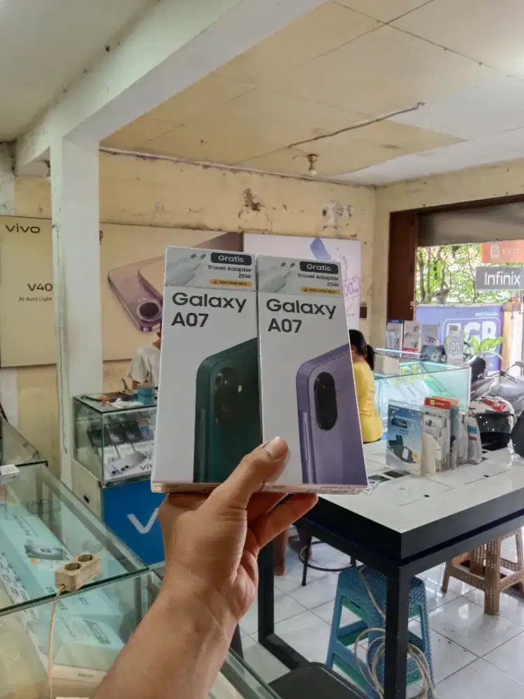 Berminat silahkan WA Samsung Galaxy A07 8/256 Garansi resmi 1thn