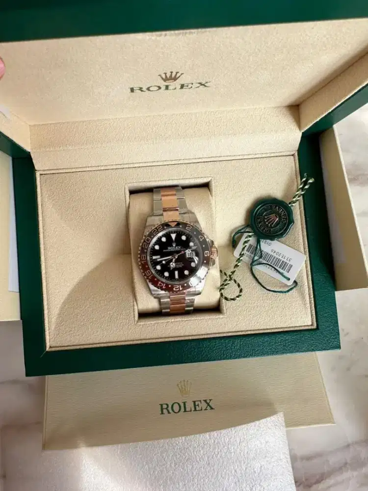 Rolex GMT master 2 Rootbeer 40 mm unworn 2022