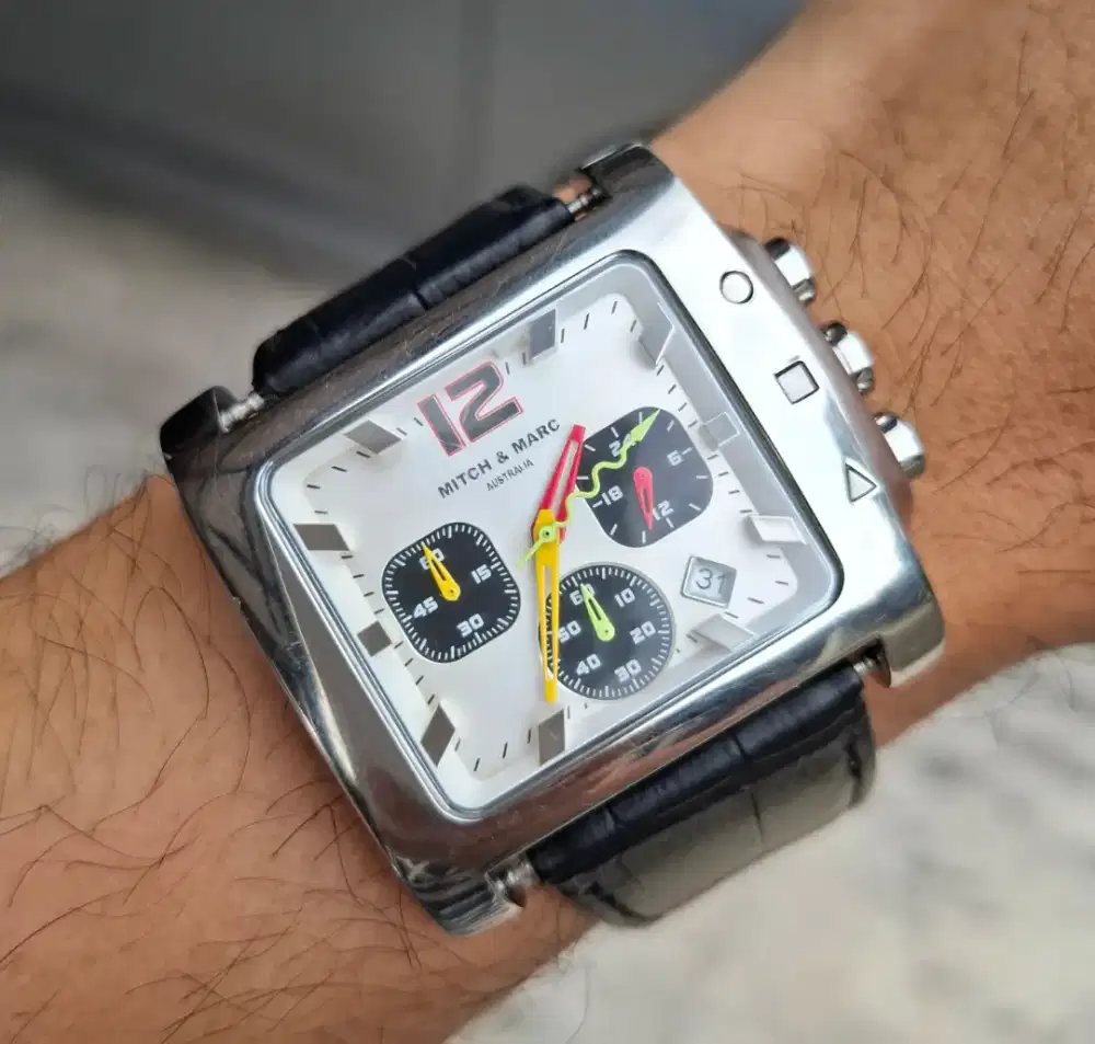 Jam mitch & marc chronograph