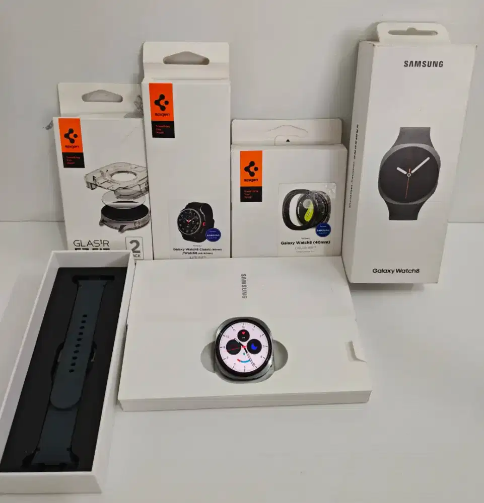 Samsung Galaxy Wach 8 Terbaru Blcak 40 Mm Baru 2 minggu Full Bonus