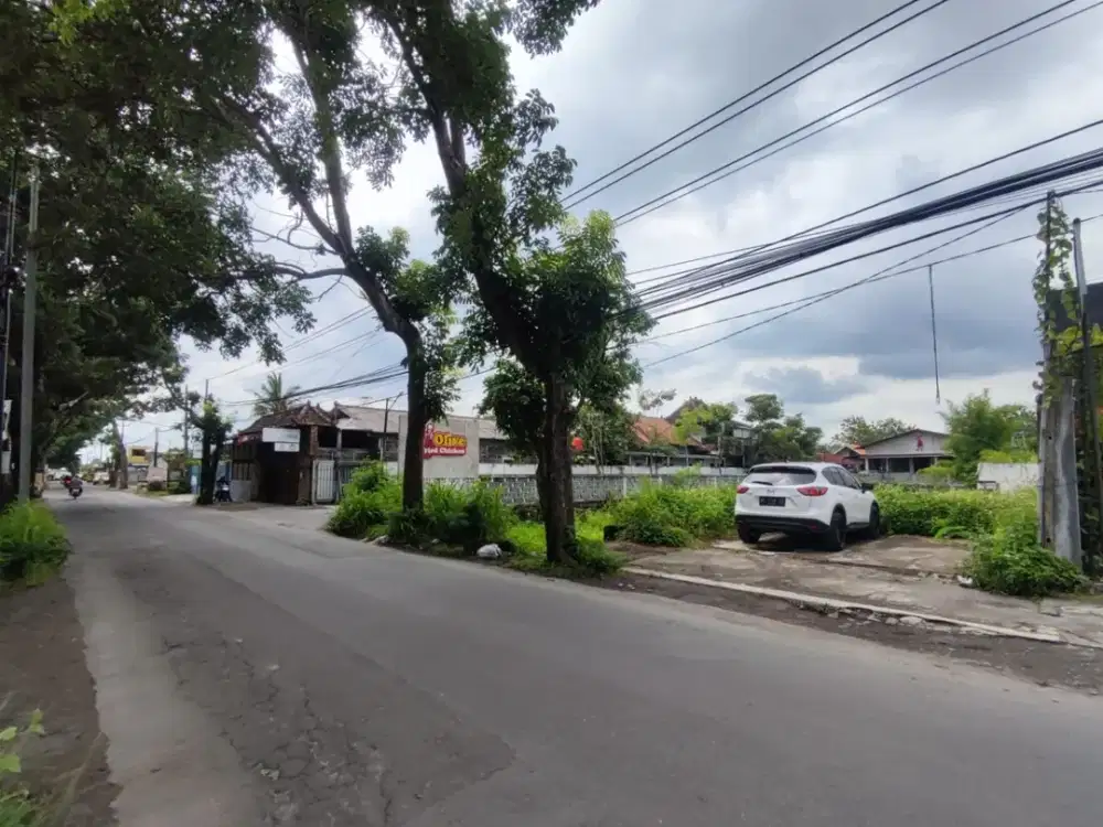 MURAH Tanah Nogotirto Tepi Jl. Kabupaten Trihanggo, Cocok Usaha, Hunian atau Kost