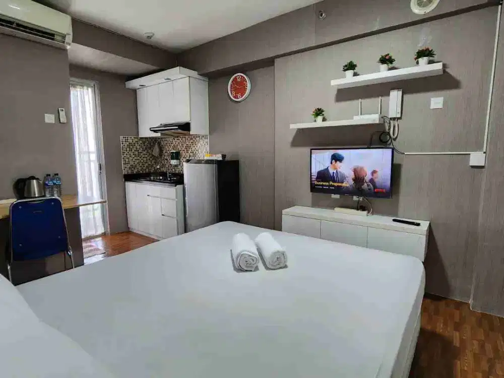 termurah jual type studio tower flamboyan kondisi baru