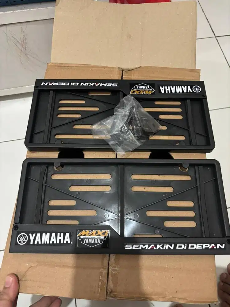 Plate motor yamaha baru