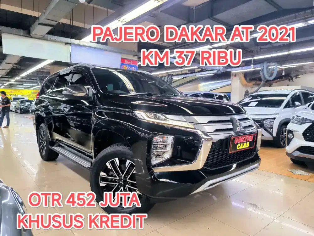 Km 37 ribu MITSUBISHI PAJERO DAKAR AT 2021 KONDISI ISTIMEWA