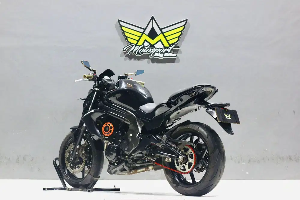 Kawasaki er6n like new suara gahar mulus siap turing