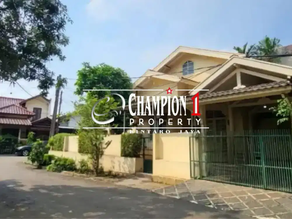 Dijual Rumah Hoek di Bintaro Sektor 3A -nrl